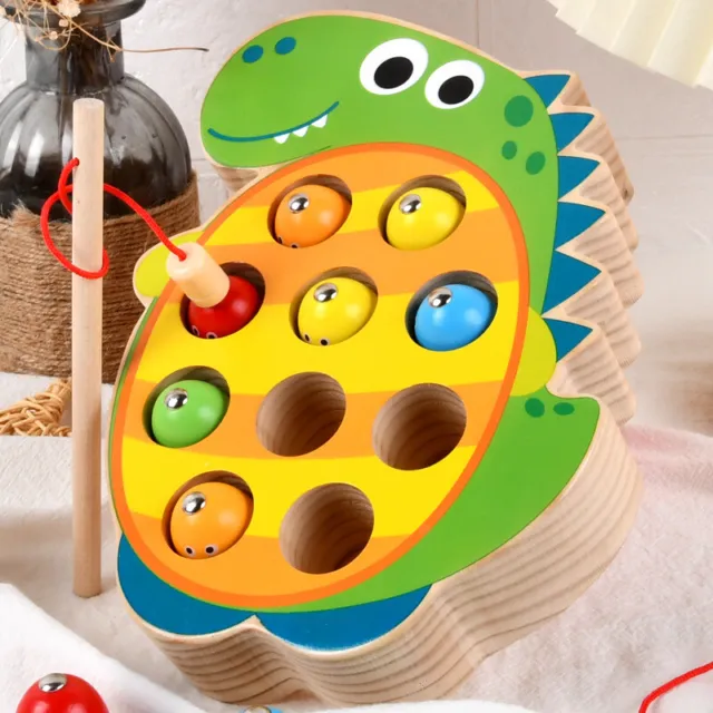 FISHING GAME FINE Motor Skill Clock Toy for Toddlers Children