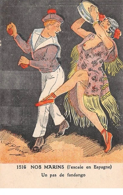 CPA Illustrateur H. Gervese - La Mèche, Document Original Ancien, Paris 1900