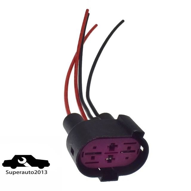 RADIATOR FAN BLOWER Motor Resistance Connector Plug For Chevrolet Cruze
