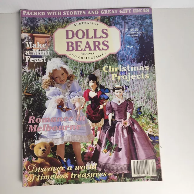 Australian Dolls Bears And Collectables 1995 Annual Vol 4 No 4 Issue 22