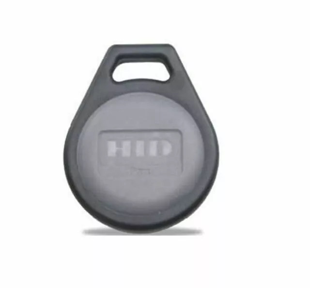 HID 1346 ProxKey III Key Fob Proximity Access Card Keyfob - Grey (Box of 10)