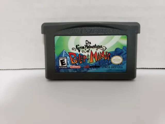  Nintendo Game Boy Advance Grim Adventures of Billy & Mandy  2006  !TESTED!