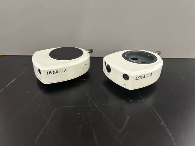 Lot Of 2 Leica Ica Microscope Camera