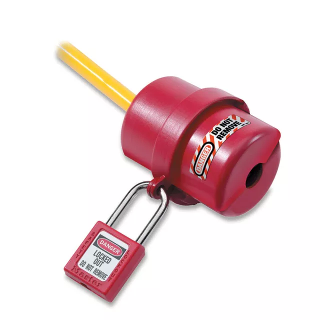 Nuovo - Master Lock 487 blocco spina elettrica (ML-487)