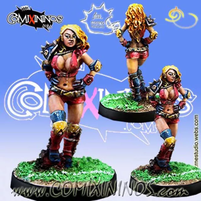 Fantasy Football - LILIAN BLITZER HUMAN AMAZON STAR for Blood Bowl - Meiko