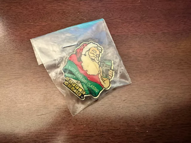 Vintage Happy Holiday 1997 Waffle House Pin