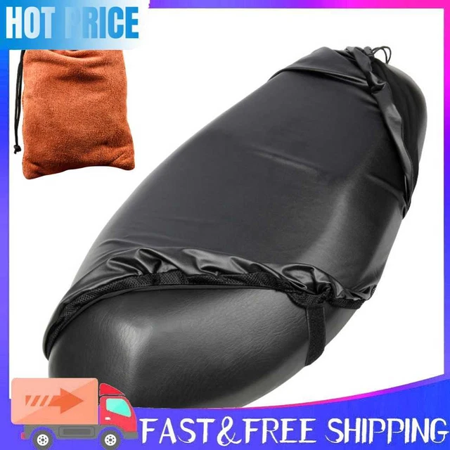 Motorcycle Seat Cover Waterproof Dustproof Motorbike Cushion Seat (XL)