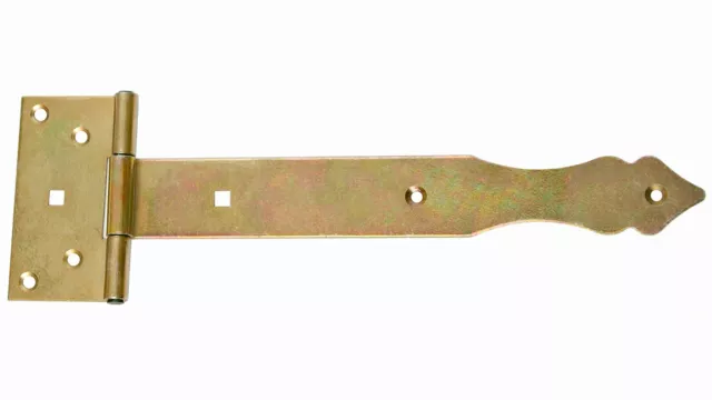 Charnière 250 MM Semi Lourd Jaune Galvanisé