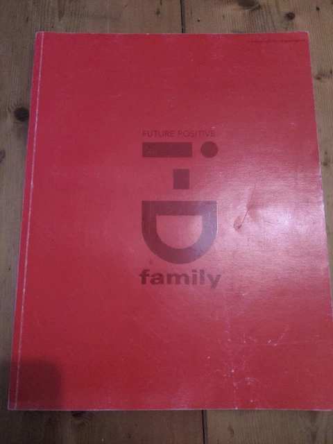I-D FAMILY FUTURE Positive (1998, Magazine) Limited Edition £40.00 