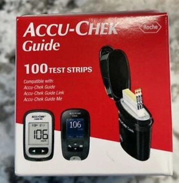 ACCUCHEK GUIDE TEST Strips Diabetic Blood Glucose Testing EXPIRE 10/