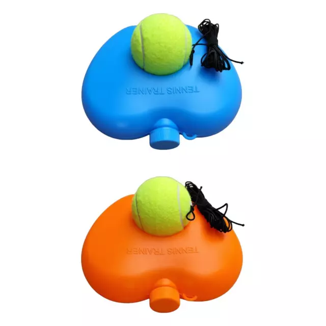 Heavy Duty Tennis Training Base with Elastic Rope Ball Practice Practice Rebound