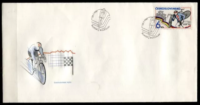 Radsport. Rad-Querfeldein-Weltmeisterschaften. FDC. Tschechoslowakei 1987