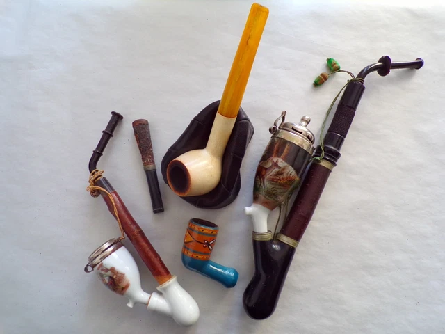 Lot de 200 filtres à charbon actif de 9 mm pour pipe à tabac et porte- cigarette