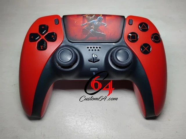 Manette PS5 DualSense Custom Vintage PS1 - Édition Grise Mat - Comme Neuve En Boîte