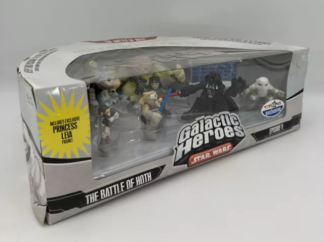 Star Wars Galactic Heroes Episode V The Battle of Hoth Figure Set Toys R Us NIB