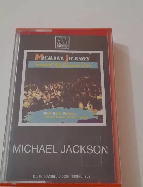 michael jackson Farewell My Summer Love 1984, Musicassetta Motown ricordi