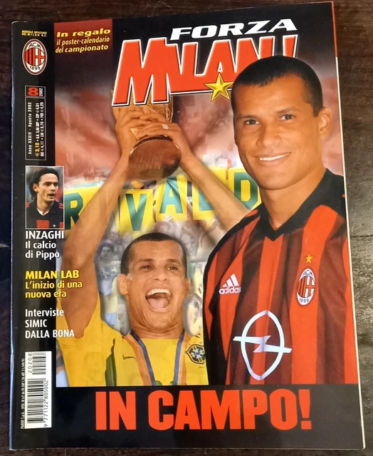 Forza Lazio ! 5 Juin 2002 - Livre Championnat 2001-2002 N°8 + Poster Scudetto