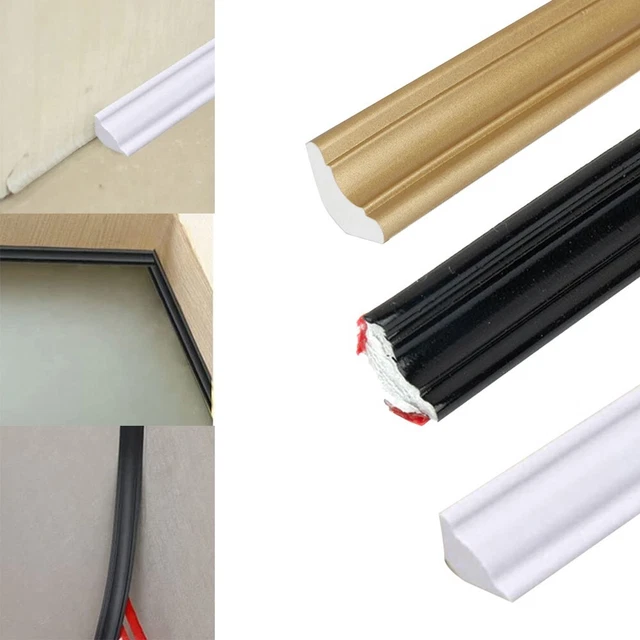 U-Kanal Gummi Kantenleiste 6 Meter - Selbstklebender Kantenschutz Für Metall Und Glas