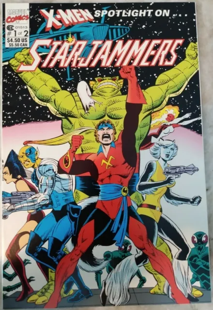 X-Men Spotlight on Star Jammers #1 Marvel 1990 Graphic Novel TPB NM