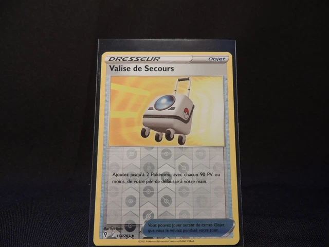 Carte Pokémon Valise de Secours 154/203 HOLO REVERSE PEU COMMUNE VF
