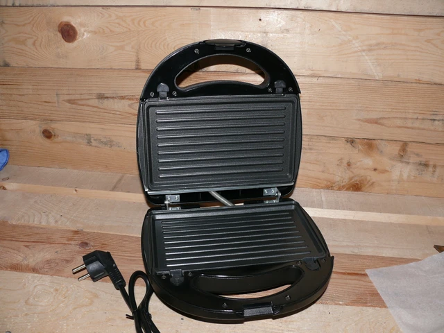 Bestron ASM8010 3iIN1 Kontakt Diät Grill Waffeln automat Sandwich Macker 3