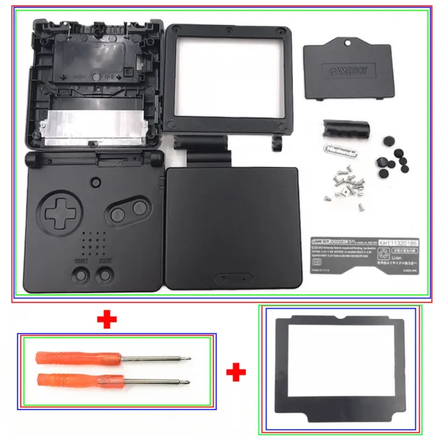 Full Housing Shell Cover Button Replacement for Nintendo Game Boy Advance GBA SP 3