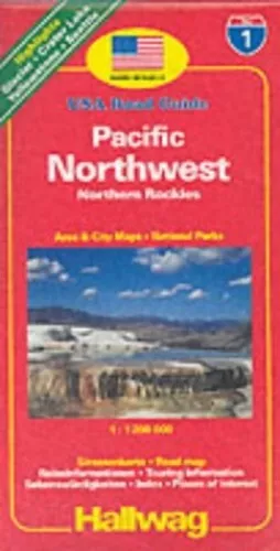 Pacific North West 2011 (USA Road Guides) Sheet map, folded Book The Cheap Fast