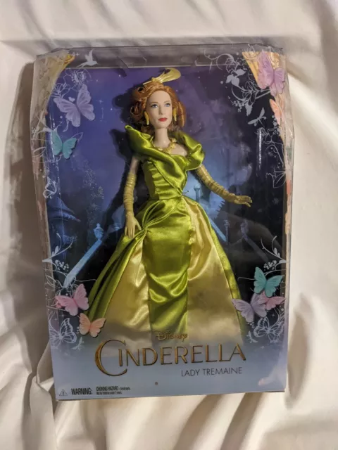 Disney Cinderella LADY TREMAINE Doll 2015 Live Action Movie Cate Blanchett New!
