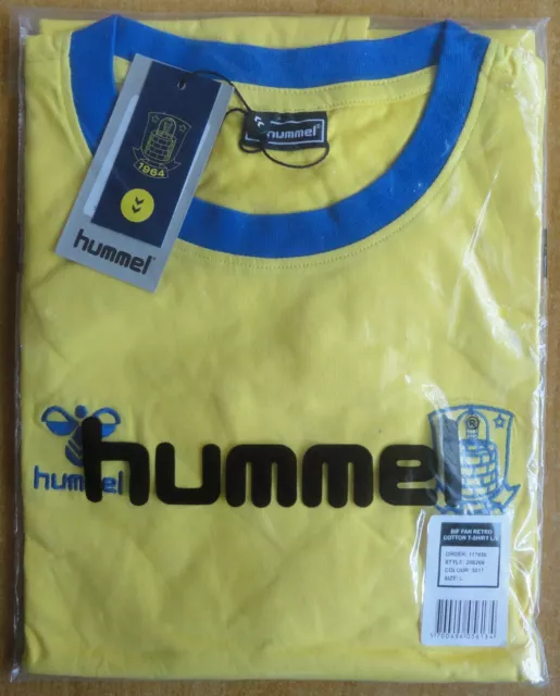 Brondby IF Retro Hummel Size L Football Shirt Jersey BNWT