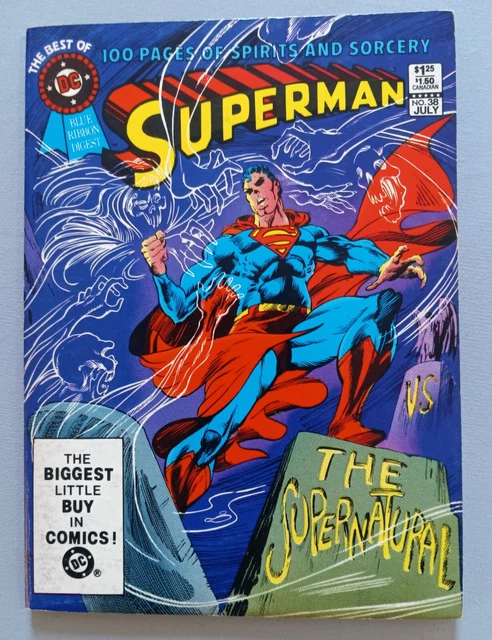 Best Of Dc Blue Ribbon Digest #38, Superman, Bronze Age, Vf, 1983