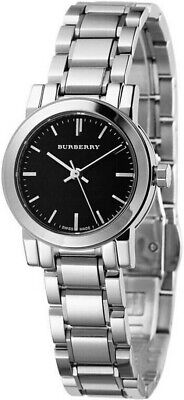 Brand New Burberry  BU9201 Black Dial Stainless Steel 26 mm Women's Watch