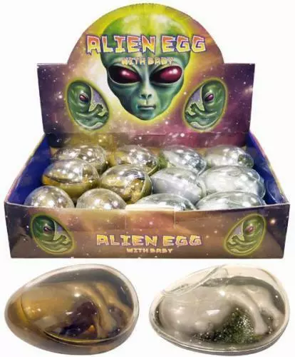 1 x Large Space Alien Egg Baby Embryo in Goo Party Loot Bag Filler Toy N14 100 2