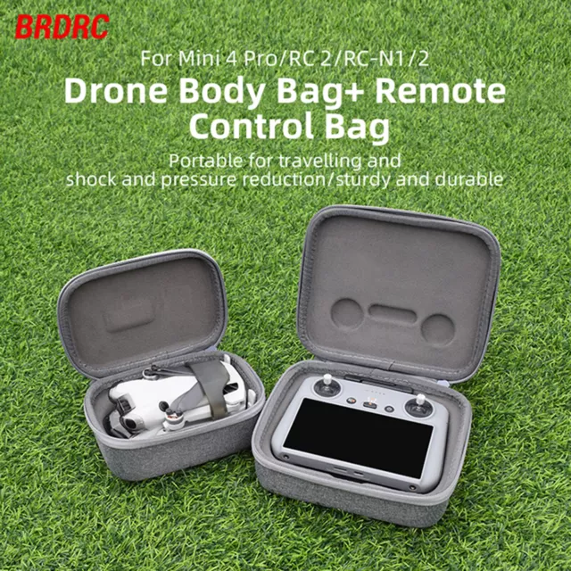 Portable Host Storage Bag Carrying Case for DJI MINI Pro 4 Drone Remote Control