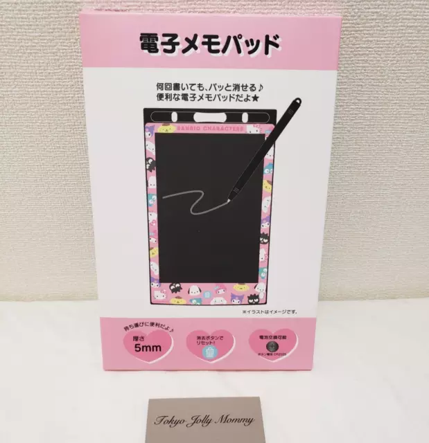 Sanrio Elektrisch Notizblock Zeichnung Brett Hello Kitty Eingabestift