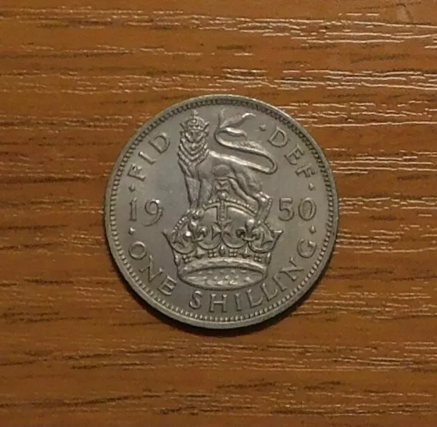 1950 English Shilling George Vi. Get This Coin. I Combine Postage