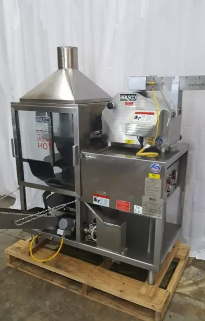 ONLY 2700 HRS!! BE&SCO BETA 900 Tortilla Flat Bread Machine Press and Oven COMBO