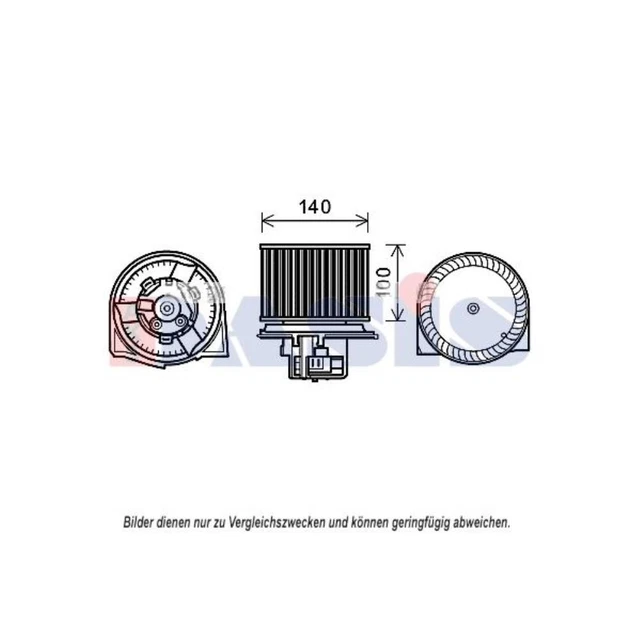 Ventilateur D'habitacle Honda FRV 2004-2009 - Moteur De Chauffage/clim, Référence 79310S6MA42