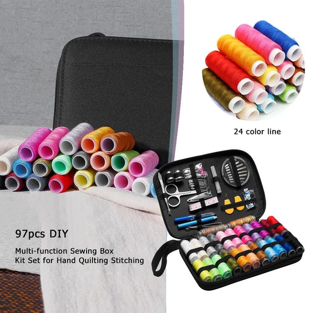 JUNERAIN Nähset Multifunktion FAI-da-Te 97pcs für Quilting Handnaht -de