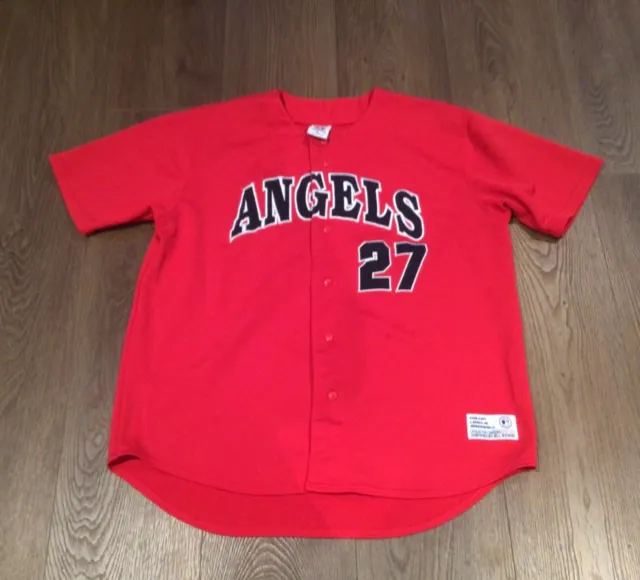 Vintage #27 VLADIMIR GUERRERO Anaheim Angels MLB True Fan Jersey XL – XL3  VINTAGE CLOTHING