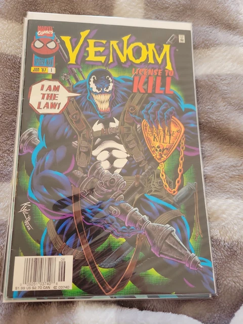 Venom: License To Kill #1 - Marvel Comics, Spider-Man, Eddie Brock, Symbiote!