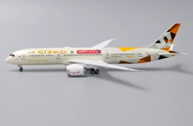 Etihad B787-9 Reg: A6-BLM JC Wings Scale 1:400 Diecast model XX4219 2