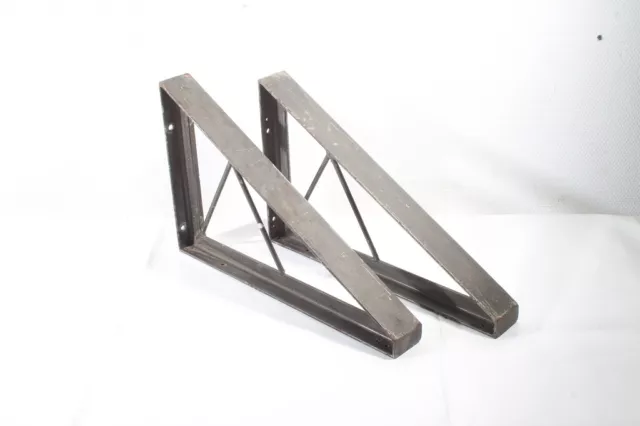 2 X Holder Shelf Console Industrial Design Vintage Workshop Loft Shelf Angle