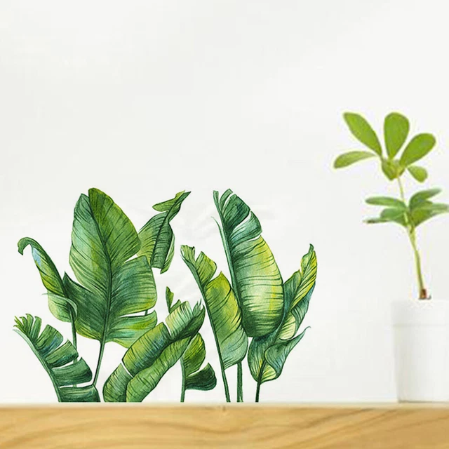 Pegatina botánica de cactus tatuaje de pared tatuajes de pared