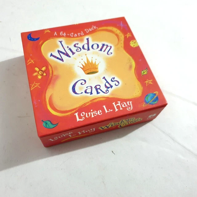 AS NEW Wisdom Cards By Louise L. Hay Affirmation Inner Wisdom Success Box