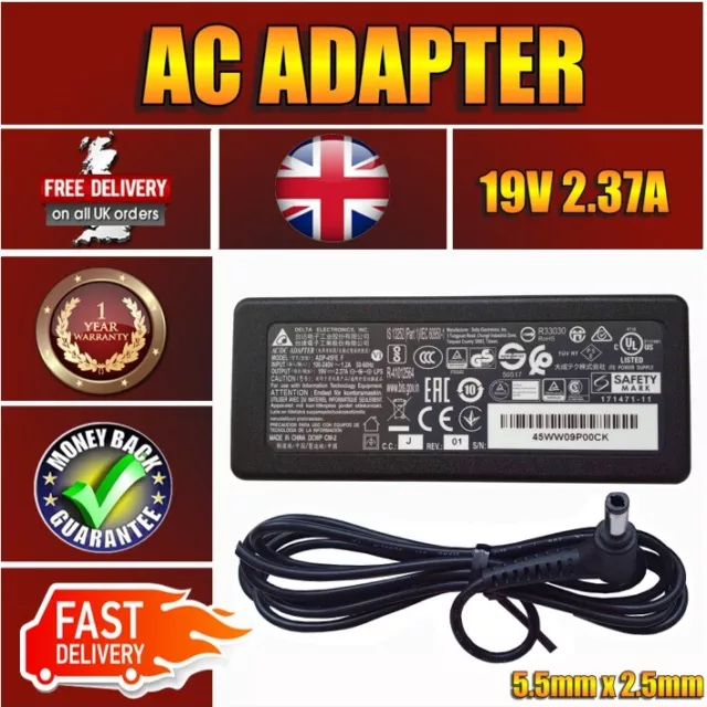 45W Delta ADP-45FE Laptop Charger for Toshiba Satellite PA3822U-1A PRO C660D-185