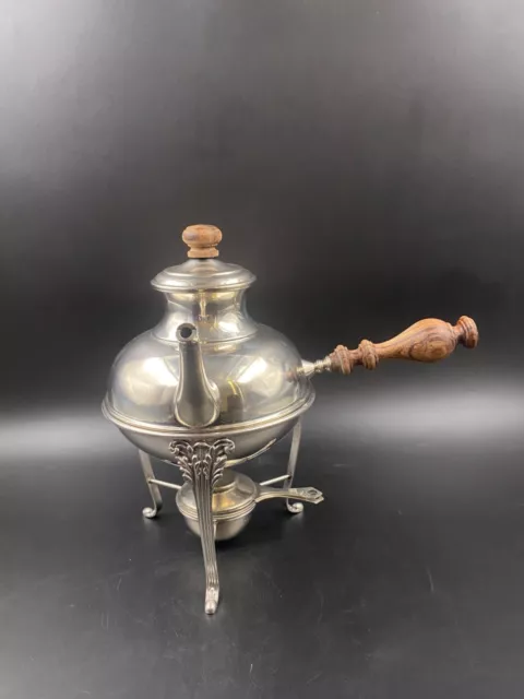 TEIERA INGLESE modello SAMOVAR PM Italia metallo argentato tipo Sheffield