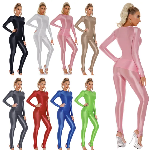 Womens Track Suits Dancing Set Yoga Outfit Round Neck Sportswear Stirrup Pants