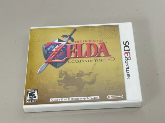 NEW! THE LEGEND of Zelda: Ocarina of Time 3D (Nintendo 3DS) Factory ...