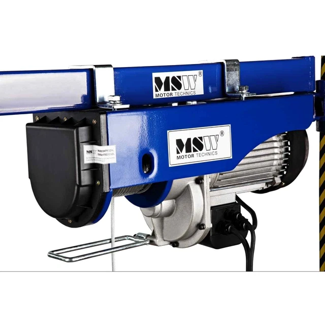 Verricello  Argano Winch Elettrico 250Kg Cavo Di 12 5M! 230V Per Tutti I Veicoli