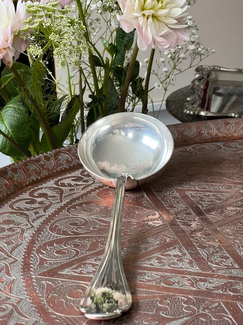 LOUCHE POMPADOUR 28CM Christofle France Metal Argenté Très Bel État LOUCHE POMPADOUR 28CM Christofle France Metal Argenté Très Bel État